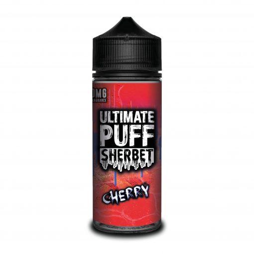 CHERRY E LIQUID BY ULTIMATE PUFF SHERBET 100ML 70VG - Eliquids Outlet