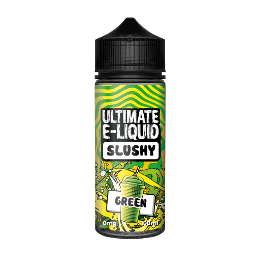 GREEN SLUSHY E LIQUID BY ULTIMATE E-LIQUID - SLUSHY 100ML 70VG - Eliquids Outlet