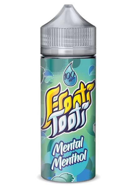 MENTAL MENTHOL E LIQUID BY FROOTI TOOTI 100ML 70VG - Eliquids Outlet