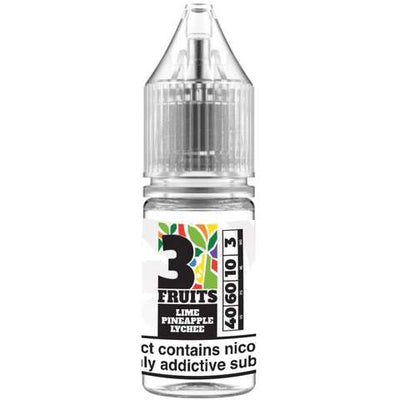 LIME PINEAPPLE LYCHEE TDP E LIQUID BY 3 FRUITS 10ML 50VG