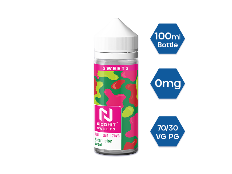 WATERMELON-SWEET-SWEETS-100ML-E-LIQUID-NICOHIT-eliquid-vape-juice-uk