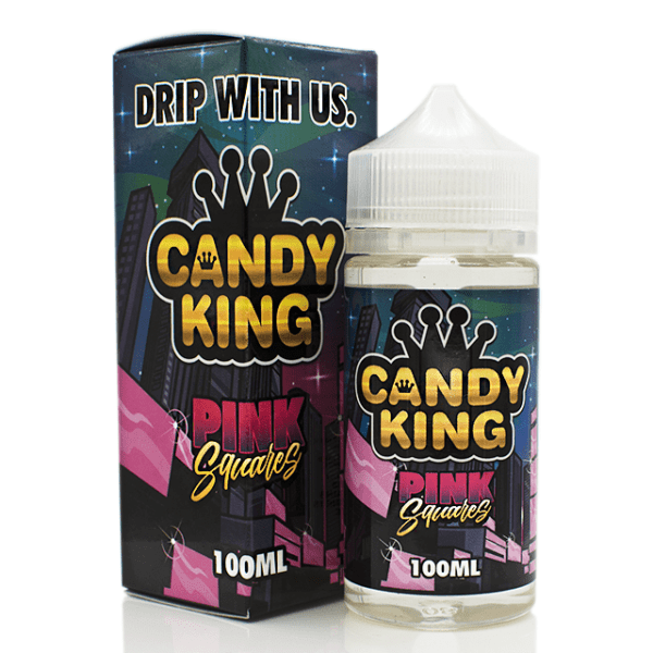 PINK SQUARES E LIQUID BY CANDY KING 100ML 70VG