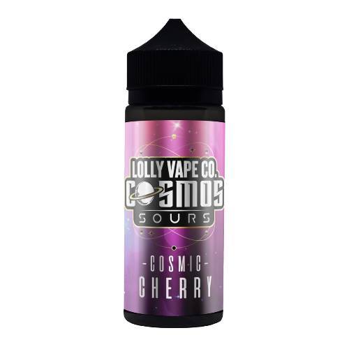 COSMIC CHERRY E LIQUID BY LOLLY VAPE CO - COSMOS SOURS 100ML 80VG