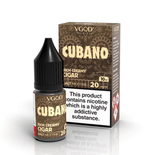 CUBANO NICOTINE SALT E-LIQUID BY VGOD - Eliquids Outlet
