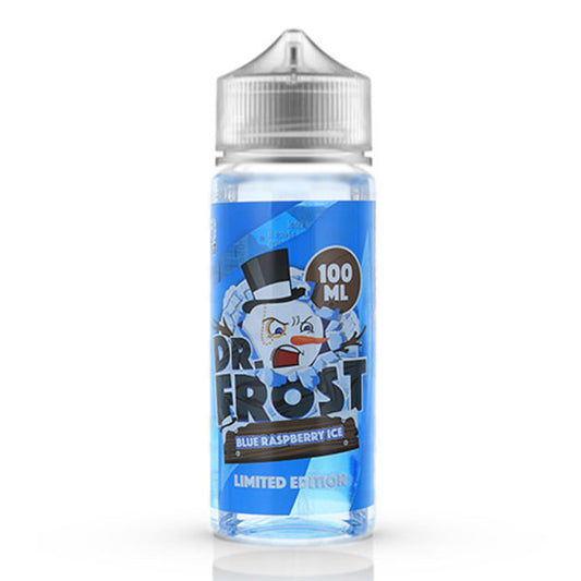 BLUE RASPBERRY ICE E LIQUID BY DR FROST 100ML 70VG