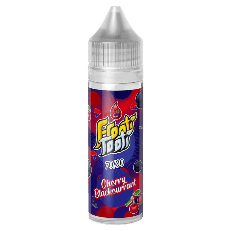 CHERRY BLACKCURRANT E LIQUID BY FROOTI TOOTI 50ML 70VG