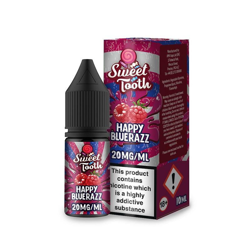 HAPPY BLUERAZZ NICOTINE SALT E-LIQUID BY SWEET TOOTH - Eliquids Outlet