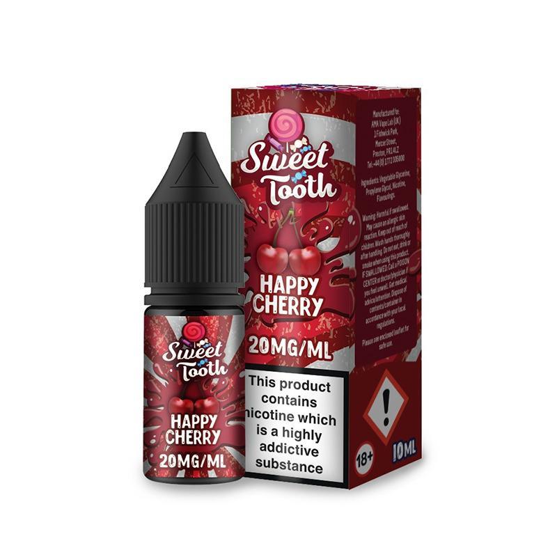 HAPPY CHERRY NICOTINE SALT E-LIQUID BY SWEET TOOTH - Eliquids Outlet