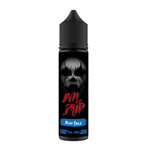 BLUE RAZZ E LIQUID BY EVIL DRIP 50ML 70VG