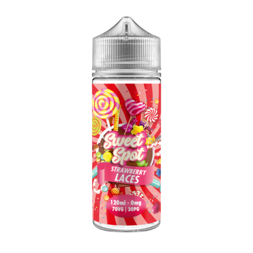 STRAWBERRY LACES E LIQUID BY SWEET SPOT 100ML 70VG