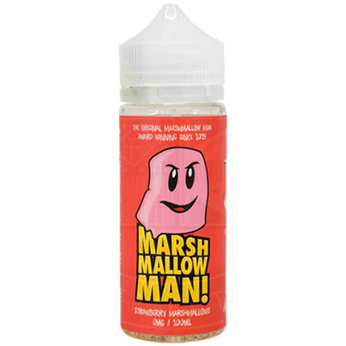 Strawberry Marshmallow Man Marina Vape 100ml Vape Juice E Liquid Shortfill UK USA New American 