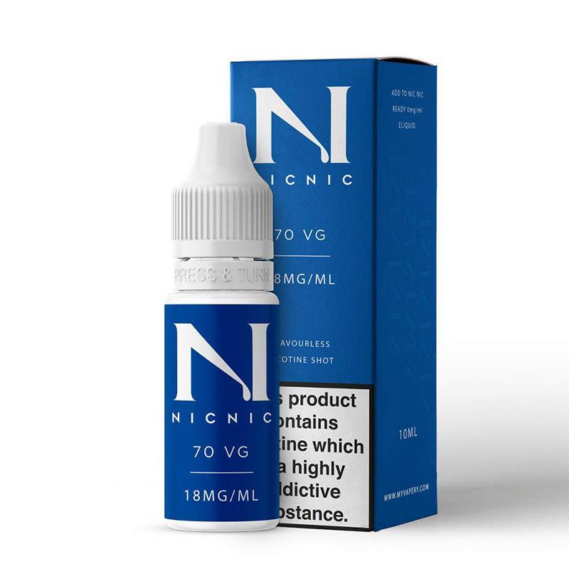 NIC NIC 70/30 NICOTINE BOOSTER SHOT - Eliquids Outlet