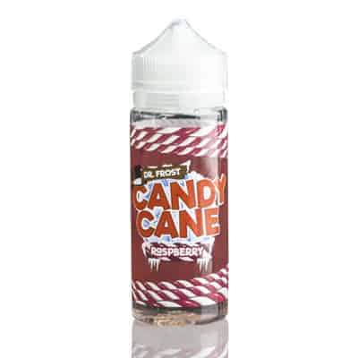 RASPBERRY E LIQUID BY DR FROST - CANDY CANE 100ML 70VG