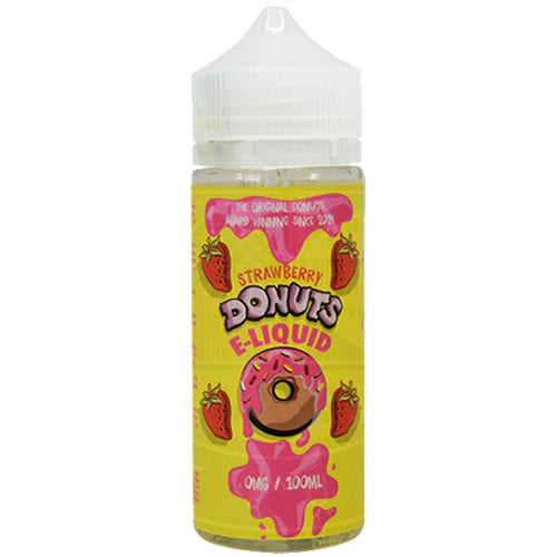 Strawberry Donuts Marina Vape 100ml Vape Juice E Liquid Shortfill UK USA New American 