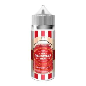 STRAWBERRY LACES E LIQUID BY THE OLD SWEET SHOP 100ML 50VG